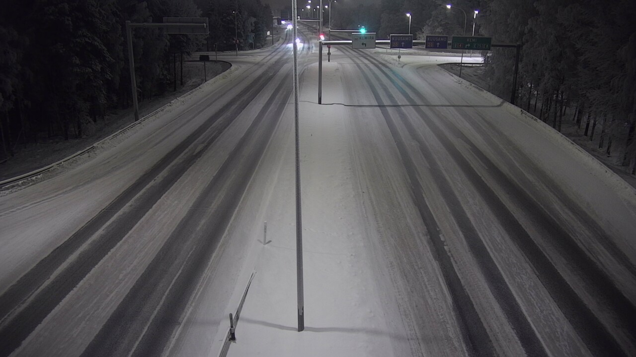 Weather Camera Image Road 4 Oulu, Laanila, Oulu, Pohjois-Pohjanmaa