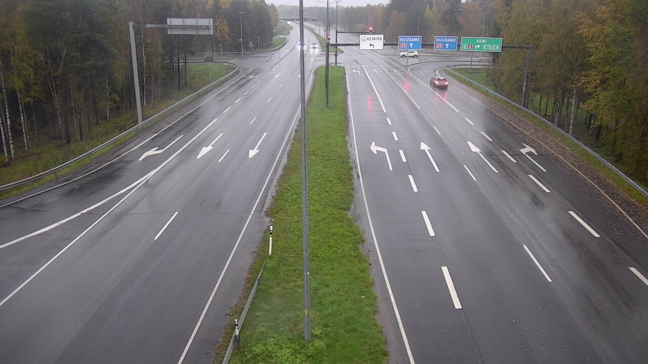 Weather Camera Image Road 4 Oulu, Laanila, Oulu, Pohjois-Pohjanmaa