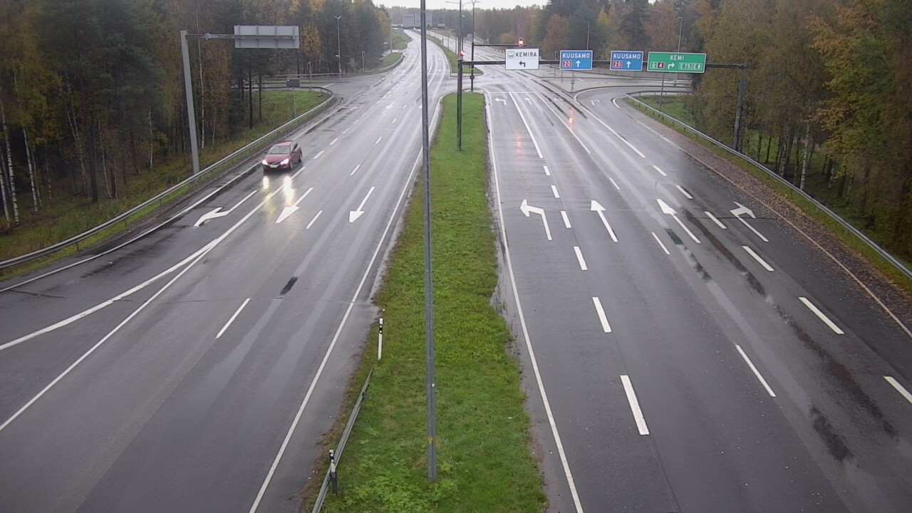 Weather Camera Image Road 4 Oulu, Laanila, Oulu, Pohjois-Pohjanmaa