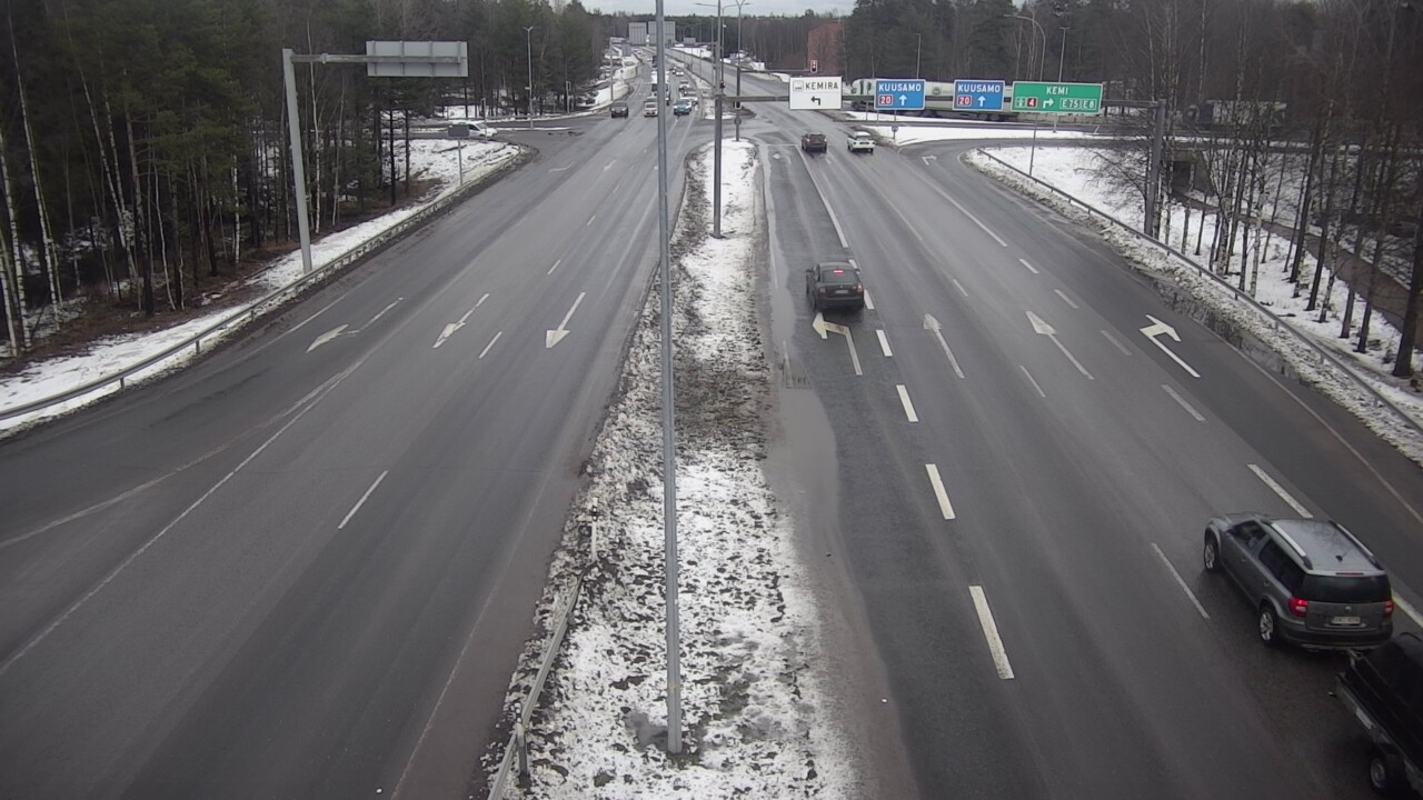 Kelikamerat Kuva Tie 4 Oulu, Laanila, Oulu, Pohjois-Pohjanmaa