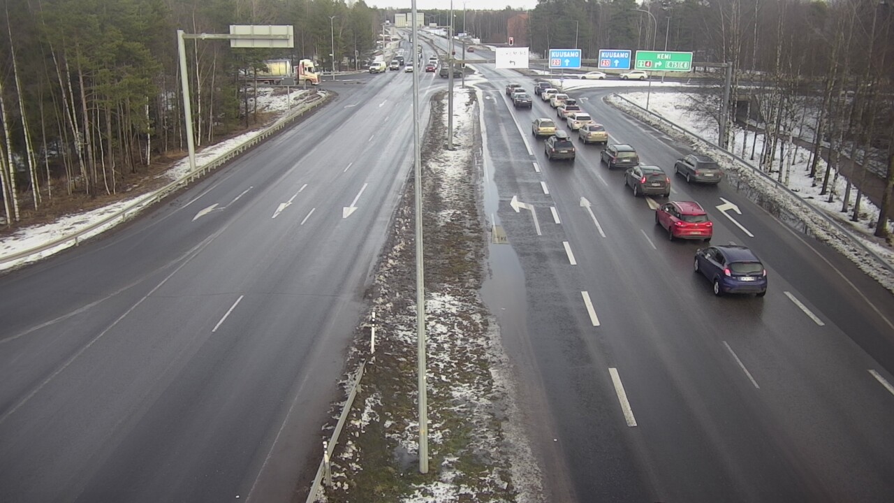 Kelikamerat Kuva Tie 4 Oulu, Laanila, Oulu, Pohjois-Pohjanmaa