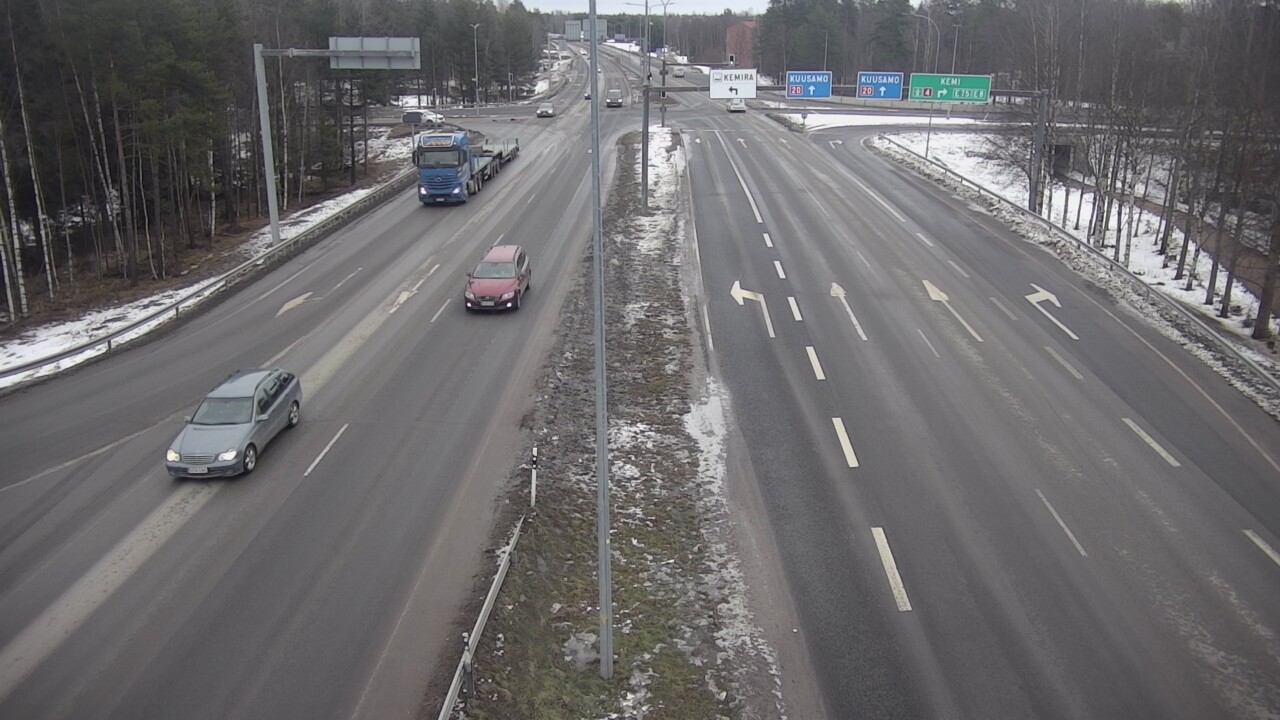 Kelikamerat Kuva Tie 4 Oulu, Laanila, Oulu, Pohjois-Pohjanmaa