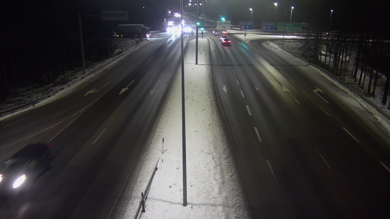 Weather Camera Image Road 4 Oulu, Laanila, Oulu, Pohjois-Pohjanmaa