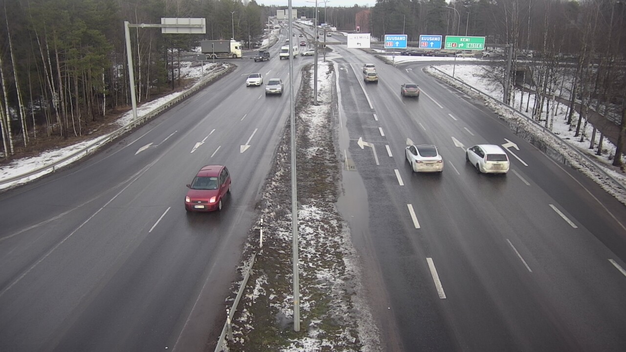 Kelikamerat Kuva Tie 4 Oulu, Laanila, Oulu, Pohjois-Pohjanmaa