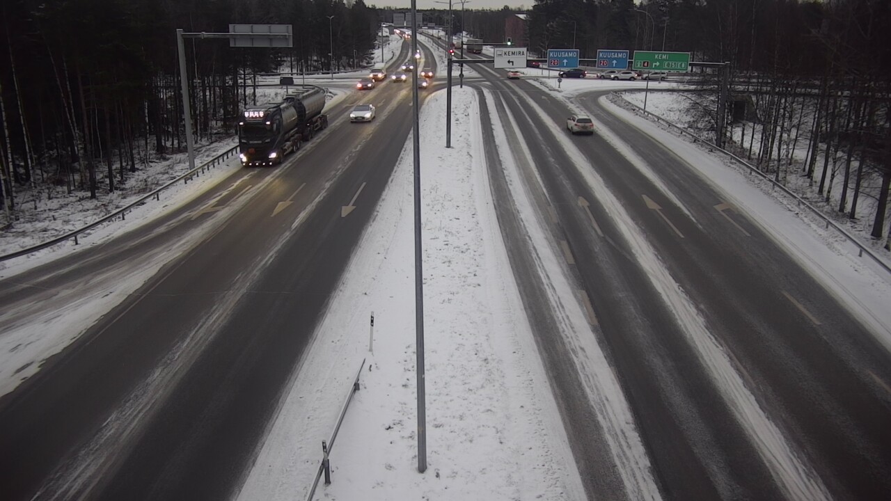 Kelikamerat Kuva Tie 4 Oulu, Laanila, Oulu, Pohjois-Pohjanmaa