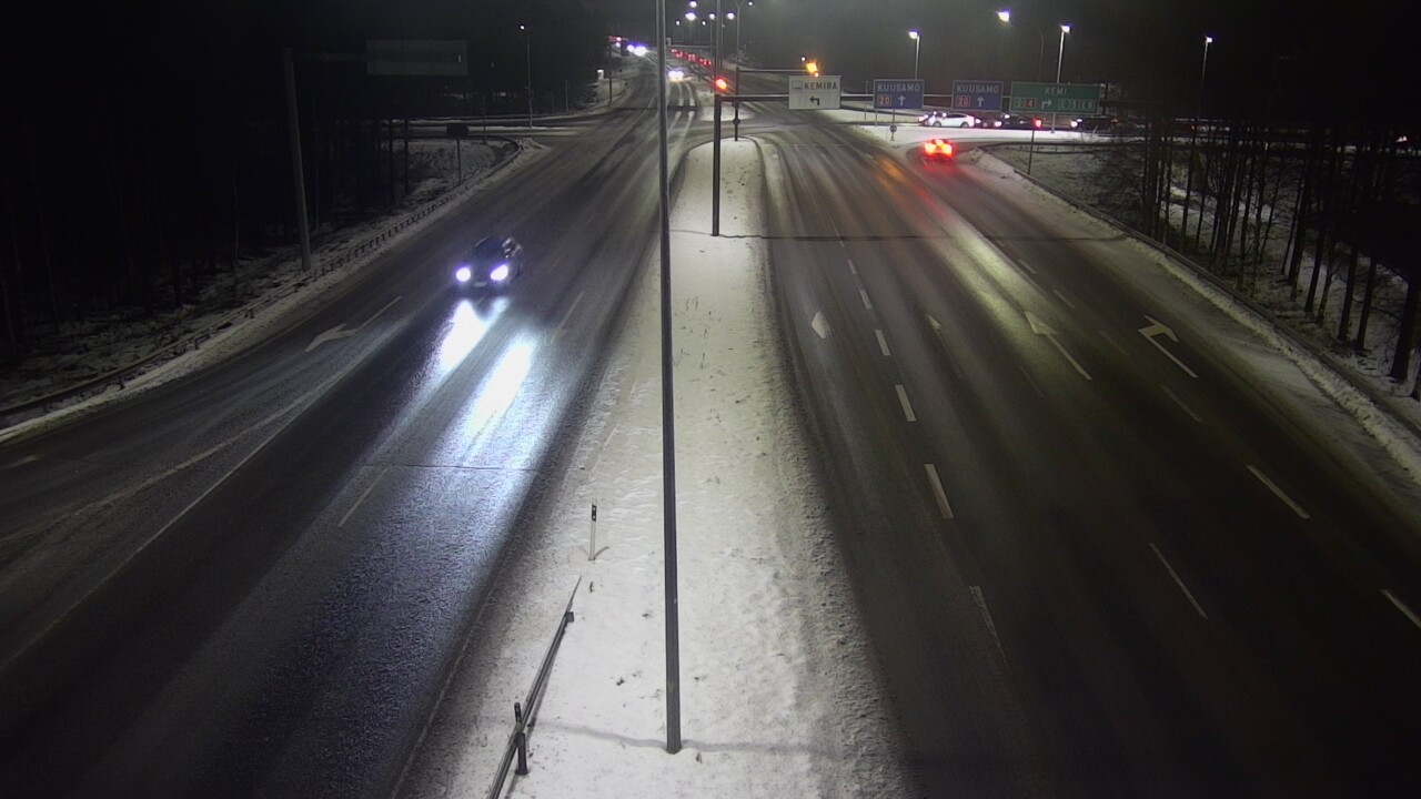 Weather Camera Image Road 4 Oulu, Laanila, Oulu, Pohjois-Pohjanmaa