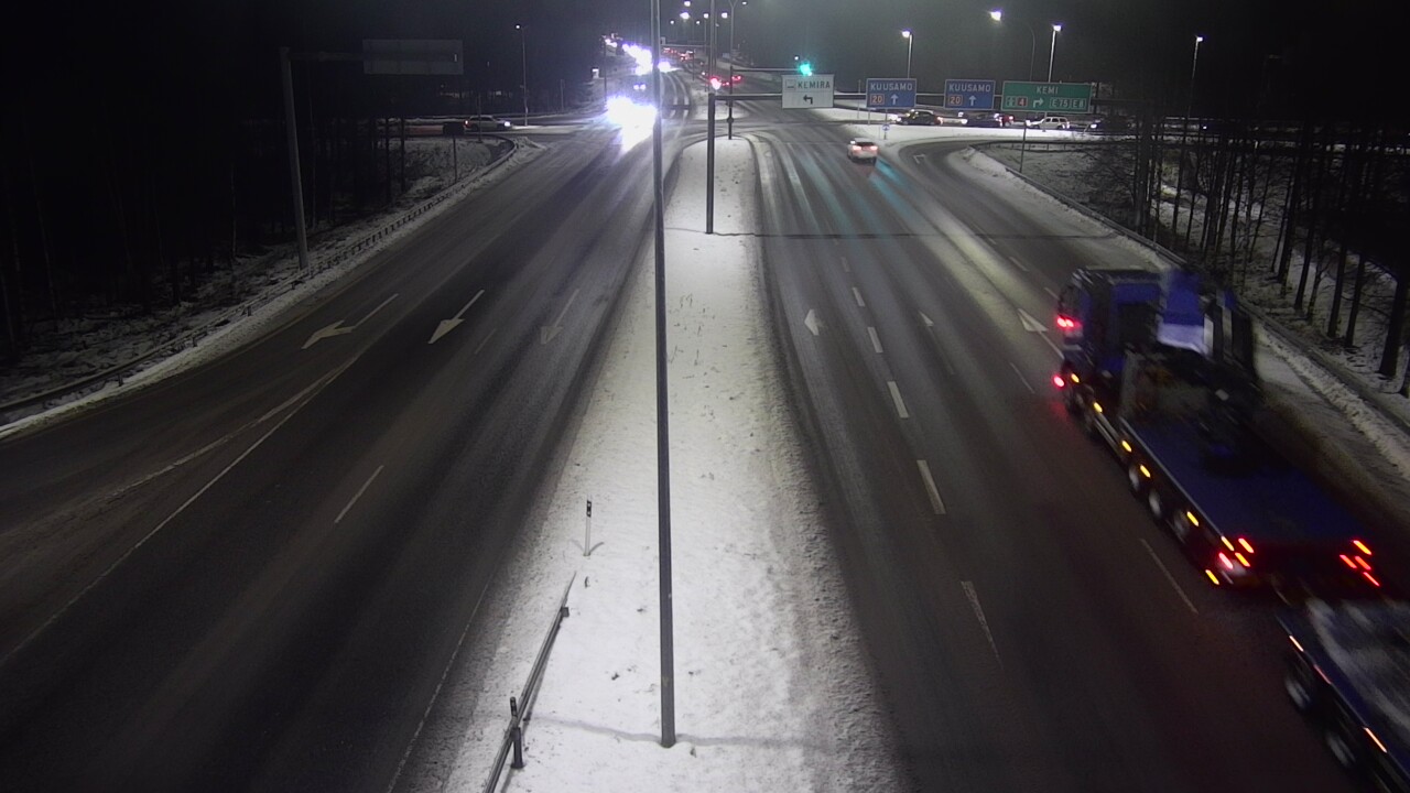 Weather Camera Image Road 4 Oulu, Laanila, Oulu, Pohjois-Pohjanmaa