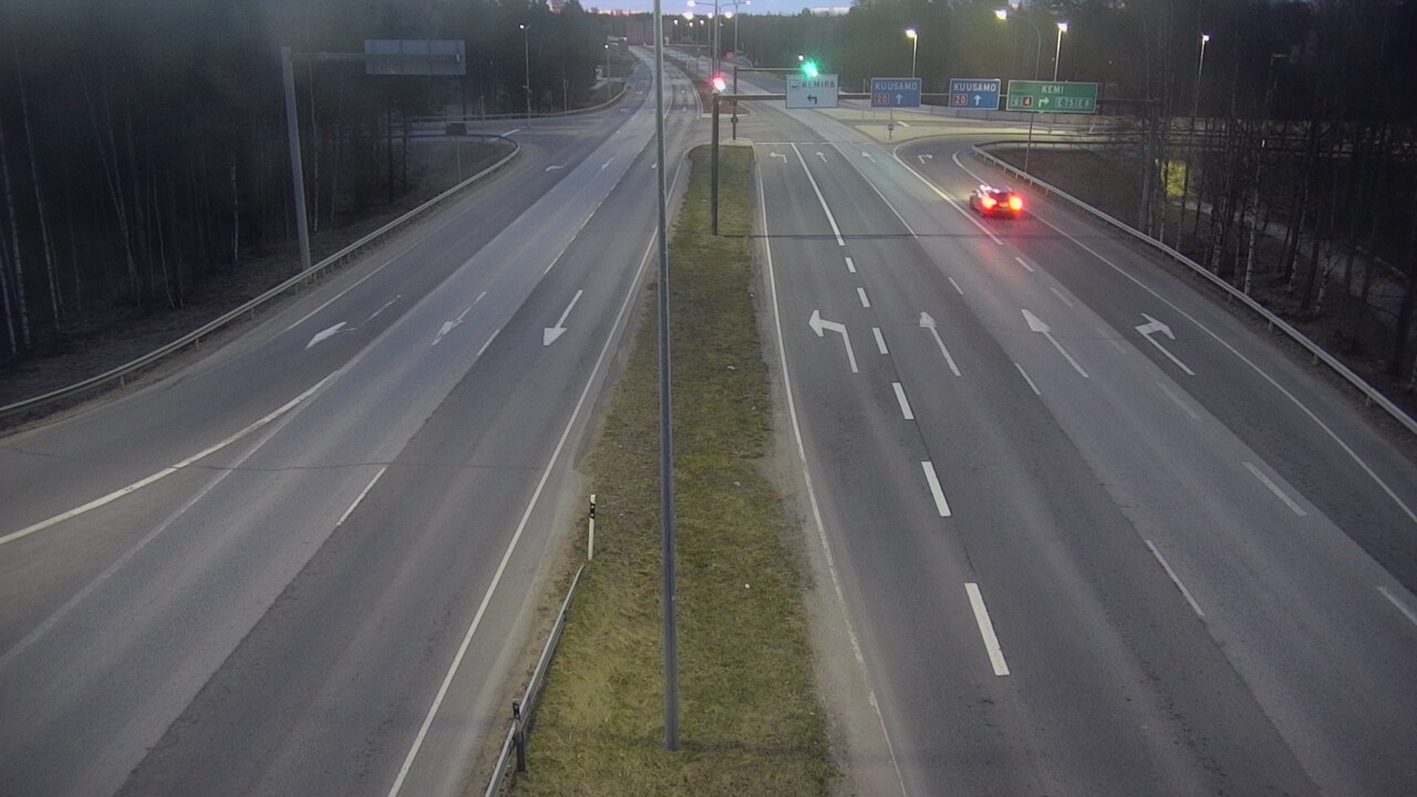 Kelikamerat Kuva Tie 4 Oulu, Laanila, Oulu, Pohjois-Pohjanmaa