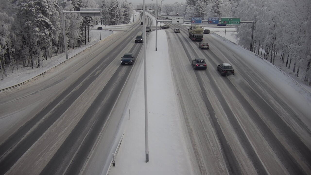 Kelikamerat Kuva Tie 4 Oulu, Laanila, Oulu, Pohjois-Pohjanmaa