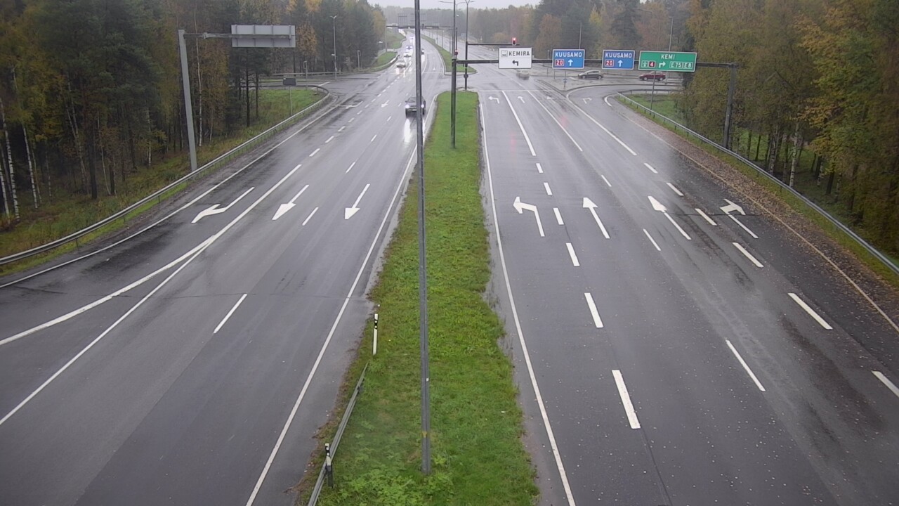 Weather Camera Image Road 4 Oulu, Laanila, Oulu, Pohjois-Pohjanmaa