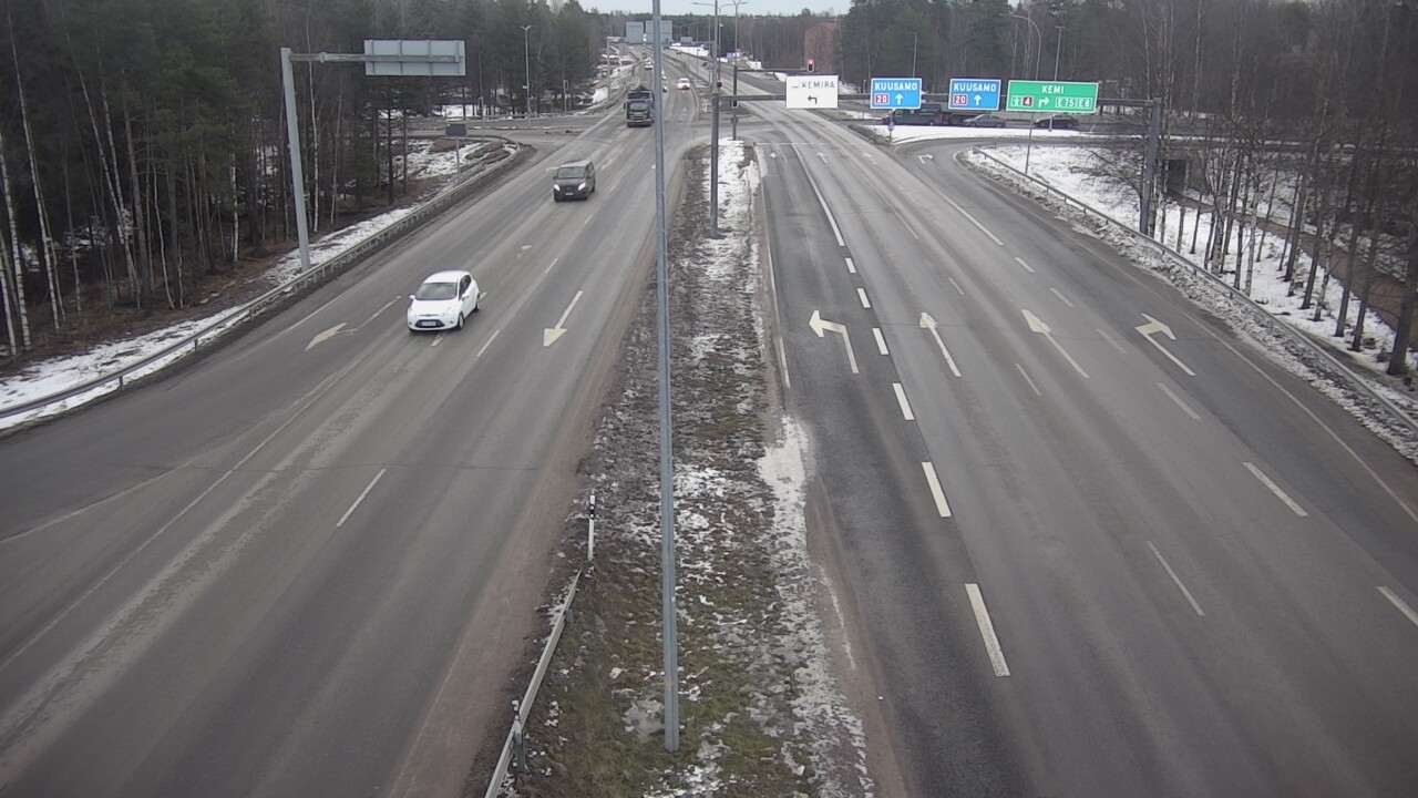 Kelikamerat Kuva Tie 4 Oulu, Laanila, Oulu, Pohjois-Pohjanmaa