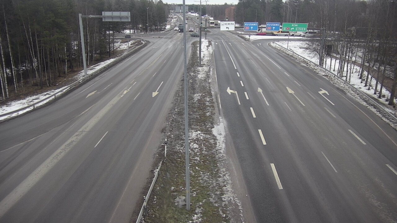 Kelikamerat Kuva Tie 4 Oulu, Laanila, Oulu, Pohjois-Pohjanmaa