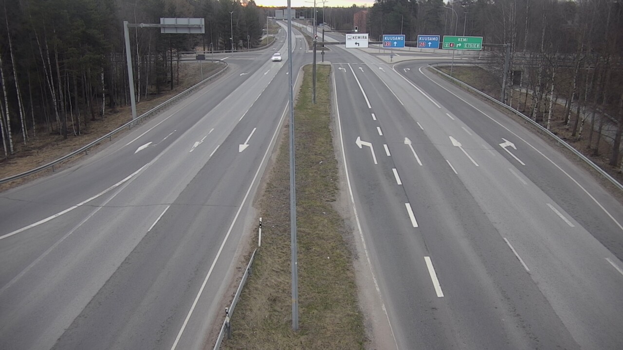 Kelikamerat Kuva Tie 4 Oulu, Laanila, Oulu, Pohjois-Pohjanmaa