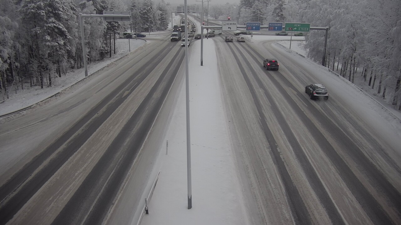 Kelikamerat Kuva Tie 4 Oulu, Laanila, Oulu, Pohjois-Pohjanmaa