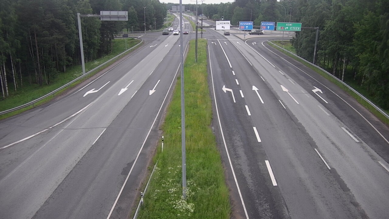 Kelikamerat Kuva Tie 4 Oulu, Laanila, Oulu, Pohjois-Pohjanmaa