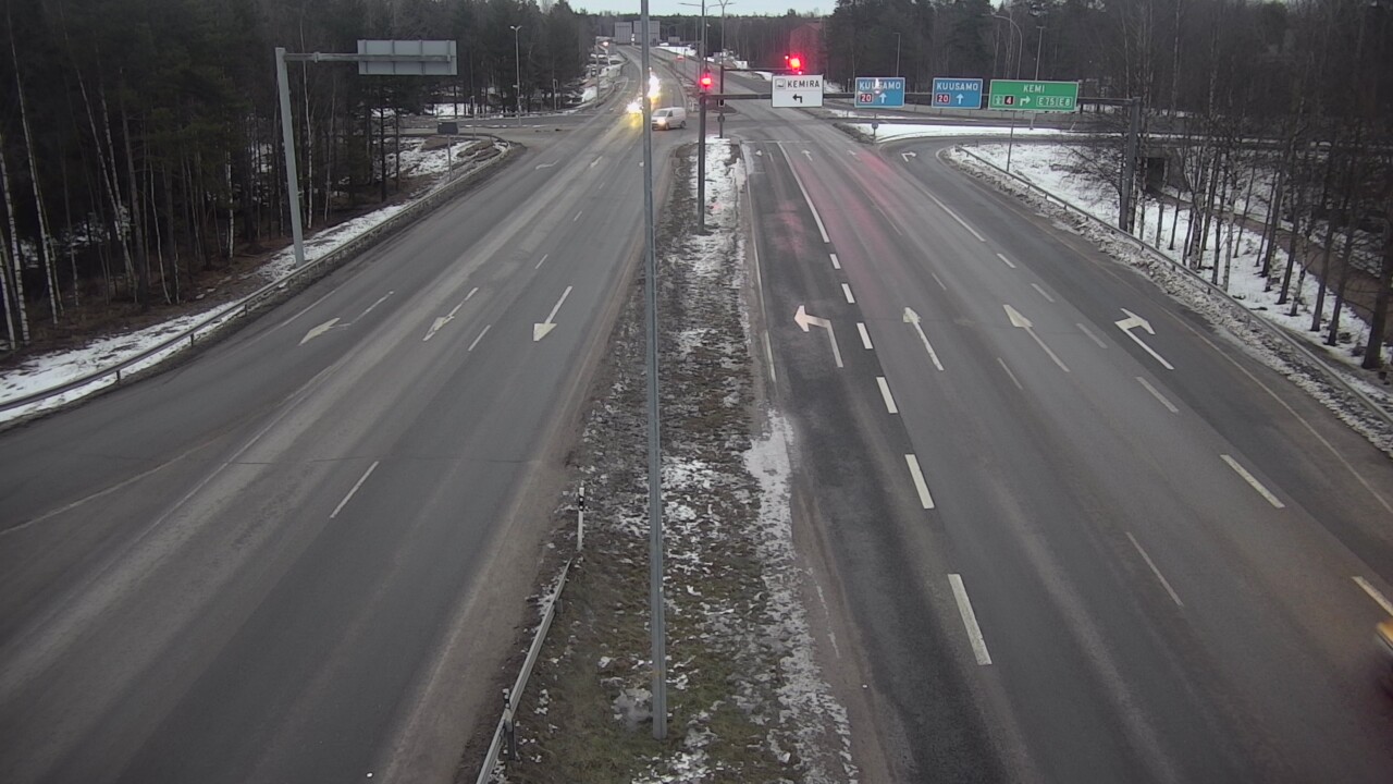 Kelikamerat Kuva Tie 4 Oulu, Laanila, Oulu, Pohjois-Pohjanmaa