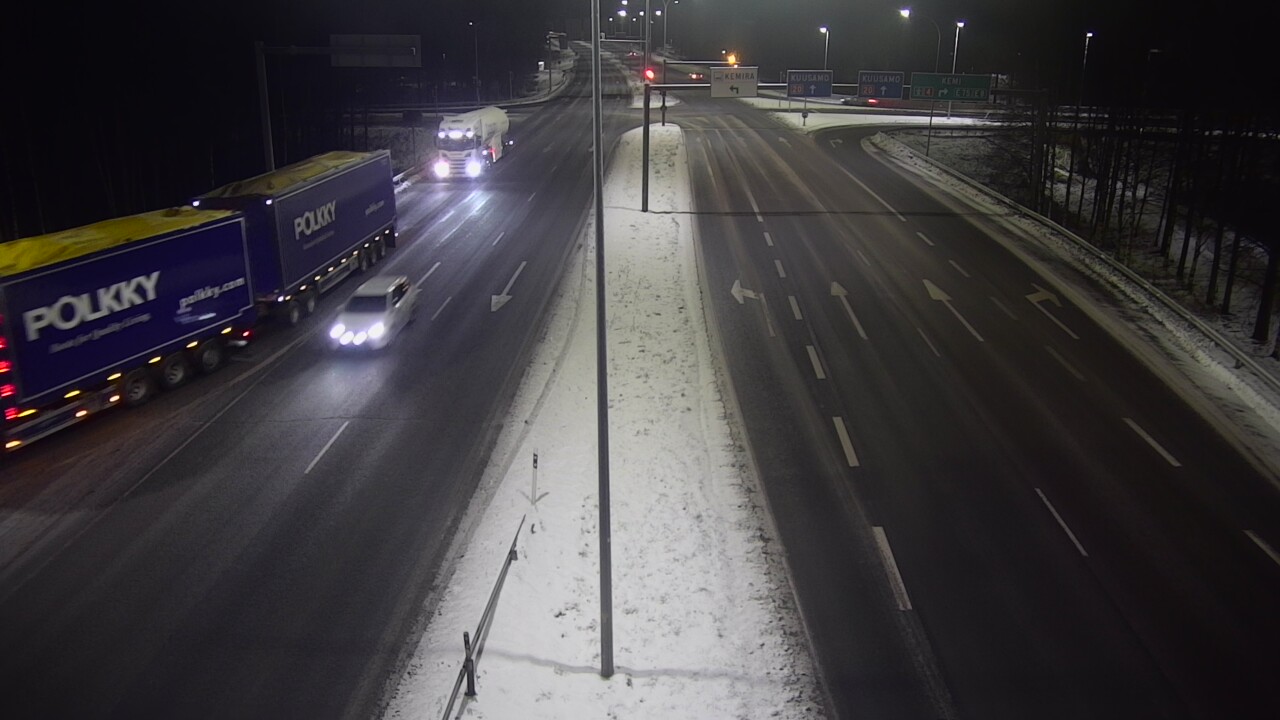 Kelikamerat Kuva Tie 4 Oulu, Laanila, Oulu, Pohjois-Pohjanmaa