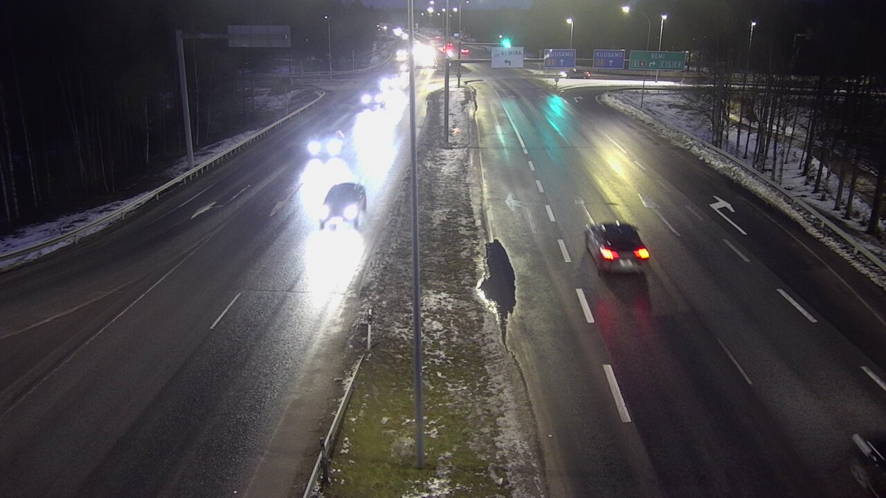 Kelikamerat Kuva Tie 4 Oulu, Laanila, Oulu, Pohjois-Pohjanmaa