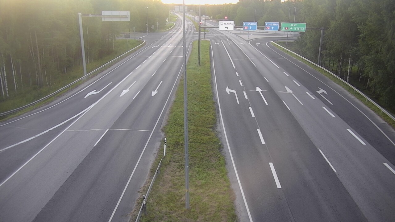Kelikamerat Kuva Tie 4 Oulu, Laanila, Oulu, Pohjois-Pohjanmaa