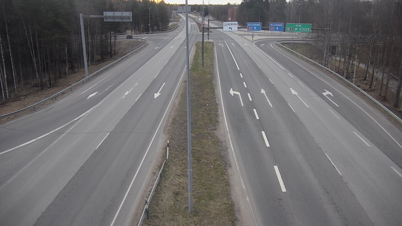Kelikamerat Kuva Tie 4 Oulu, Laanila, Oulu, Pohjois-Pohjanmaa