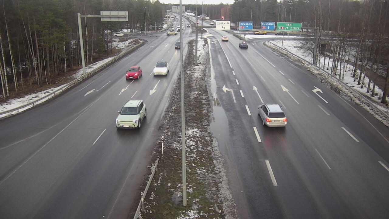 Kelikamerat Kuva Tie 4 Oulu, Laanila, Oulu, Pohjois-Pohjanmaa