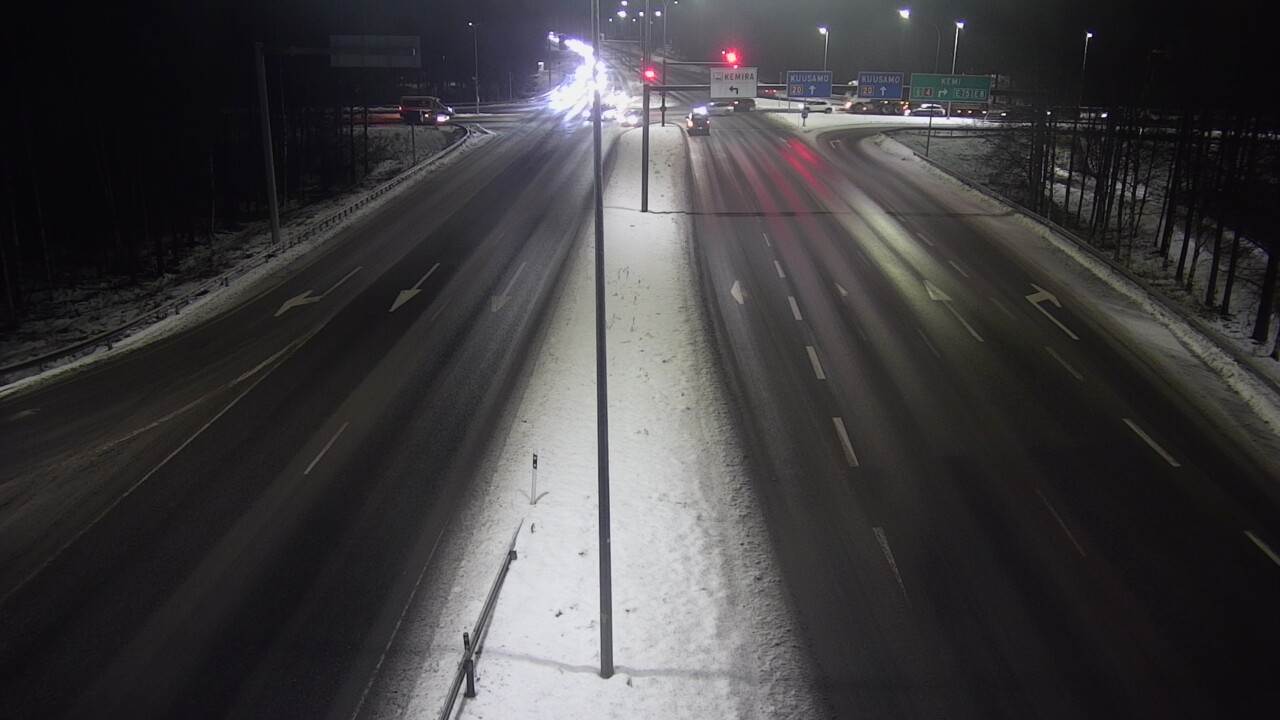 Weather Camera Image Road 4 Oulu, Laanila, Oulu, Pohjois-Pohjanmaa