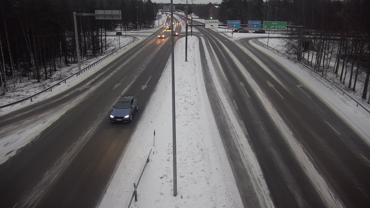 Kelikamerat Kuva Tie 4 Oulu, Laanila, Oulu, Pohjois-Pohjanmaa