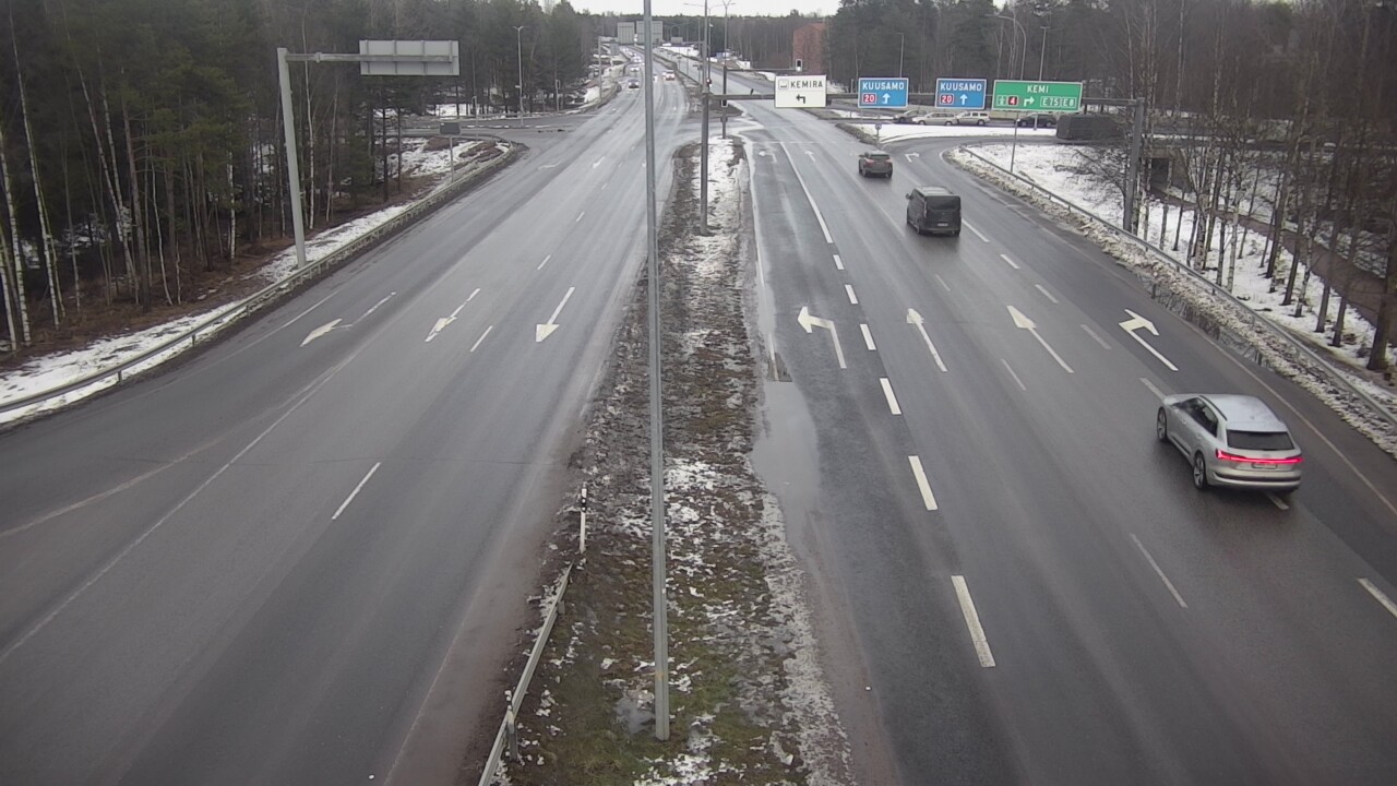 Kelikamerat Kuva Tie 4 Oulu, Laanila, Oulu, Pohjois-Pohjanmaa