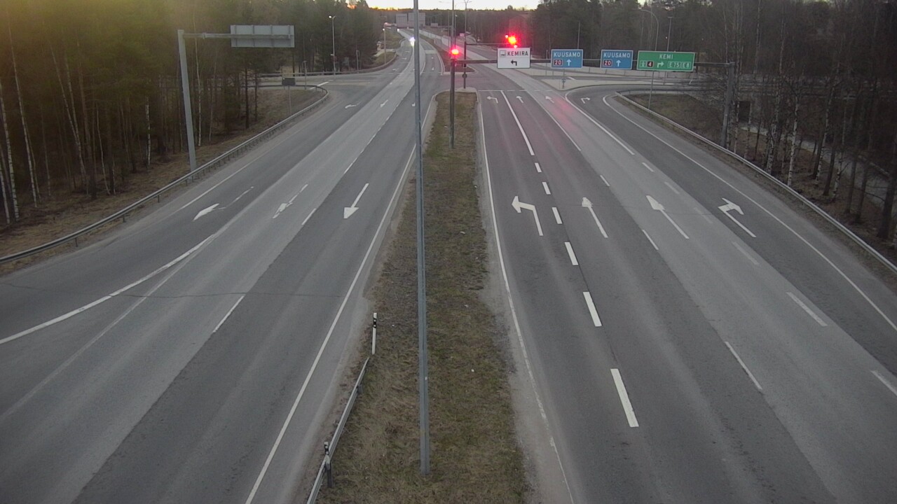Kelikamerat Kuva Tie 4 Oulu, Laanila, Oulu, Pohjois-Pohjanmaa