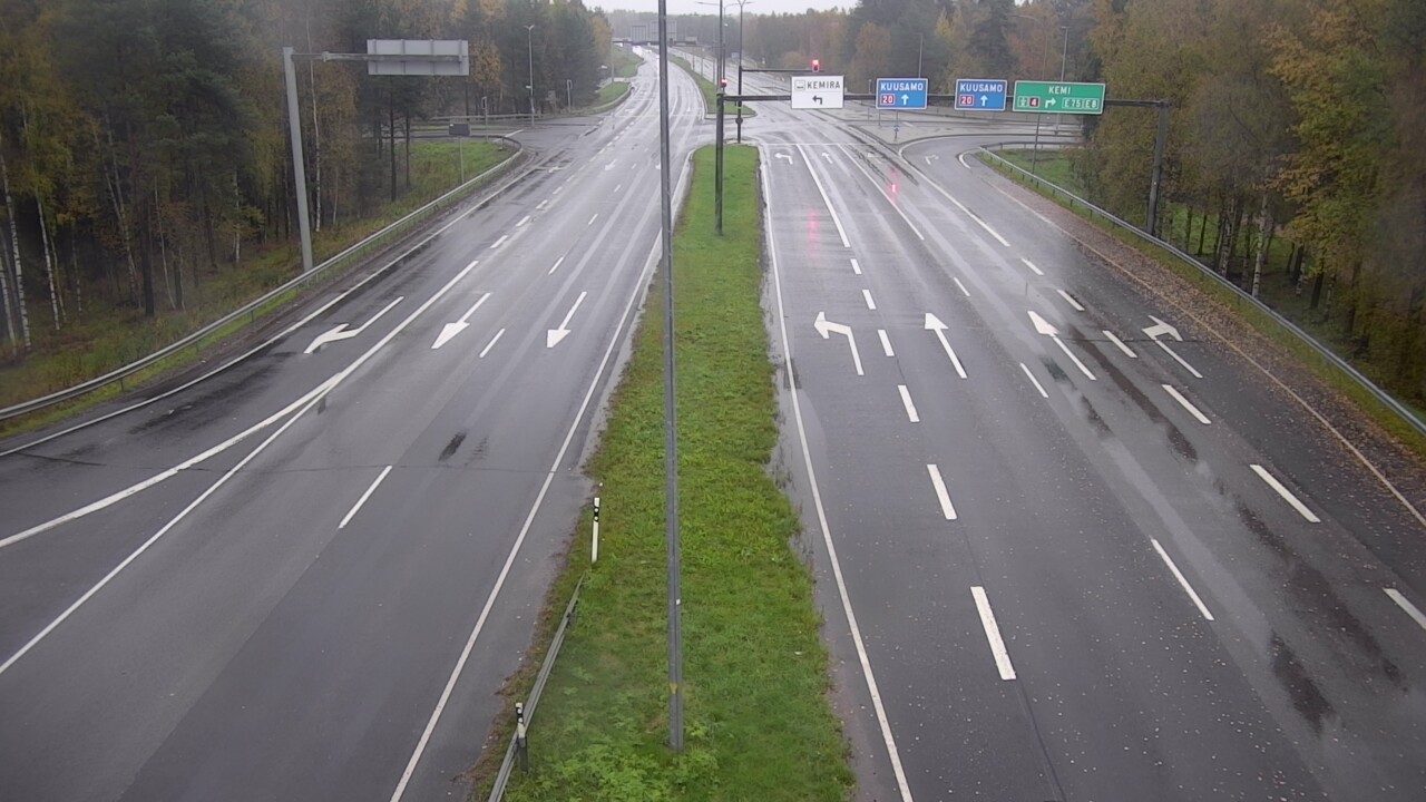 Weather Camera Image Road 4 Oulu, Laanila, Oulu, Pohjois-Pohjanmaa