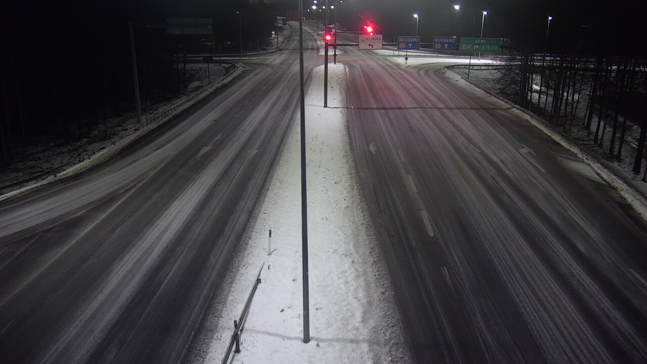 Weather Camera Image Väg 4 Uleåborg, Laanila, Oulu, Pohjois-Pohjanmaa