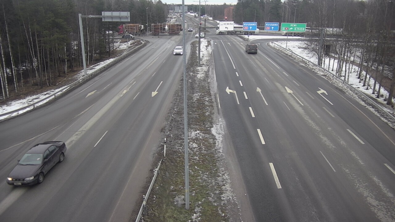 Kelikamerat Kuva Tie 4 Oulu, Laanila, Oulu, Pohjois-Pohjanmaa