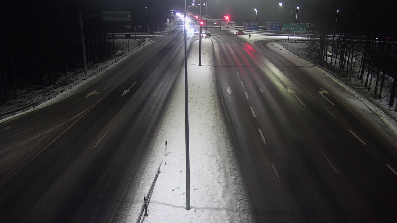 Weather Camera Image Road 4 Oulu, Laanila, Oulu, Pohjois-Pohjanmaa