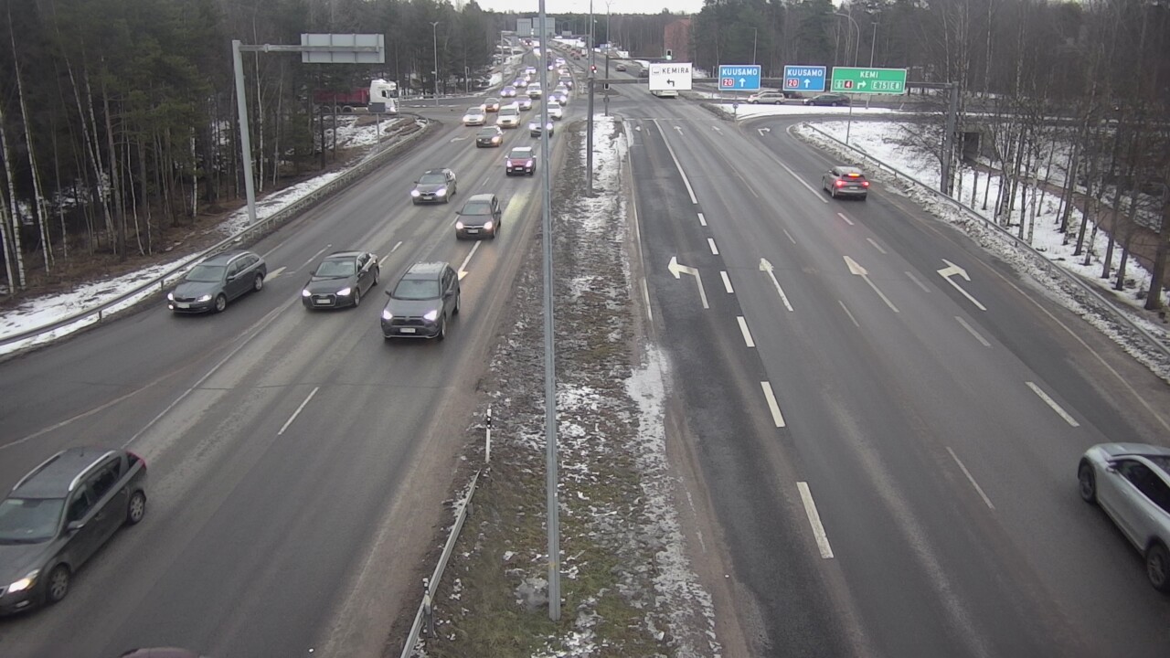 Kelikamerat Kuva Tie 4 Oulu, Laanila, Oulu, Pohjois-Pohjanmaa