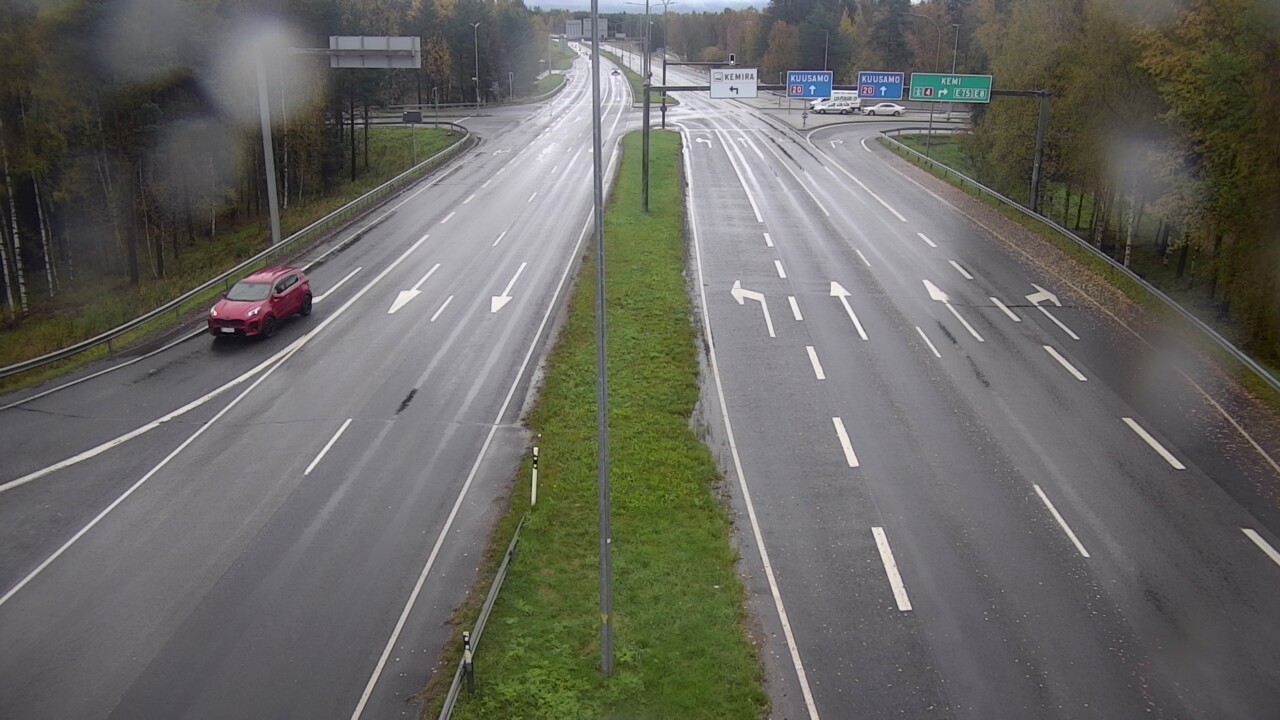 Weather Camera Image Road 4 Oulu, Laanila, Oulu, Pohjois-Pohjanmaa