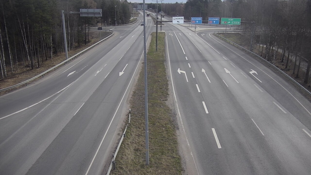 Kelikamerat Kuva Tie 4 Oulu, Laanila, Oulu, Pohjois-Pohjanmaa