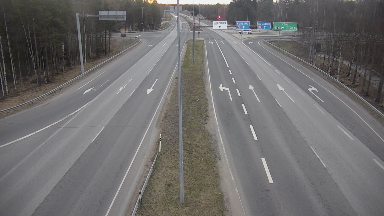 Kelikamerat Kuva Tie 4 Oulu, Laanila, Oulu, Pohjois-Pohjanmaa