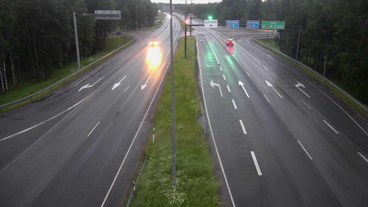 Kelikamerat Kuva Tie 4 Oulu, Laanila, Oulu, Pohjois-Pohjanmaa