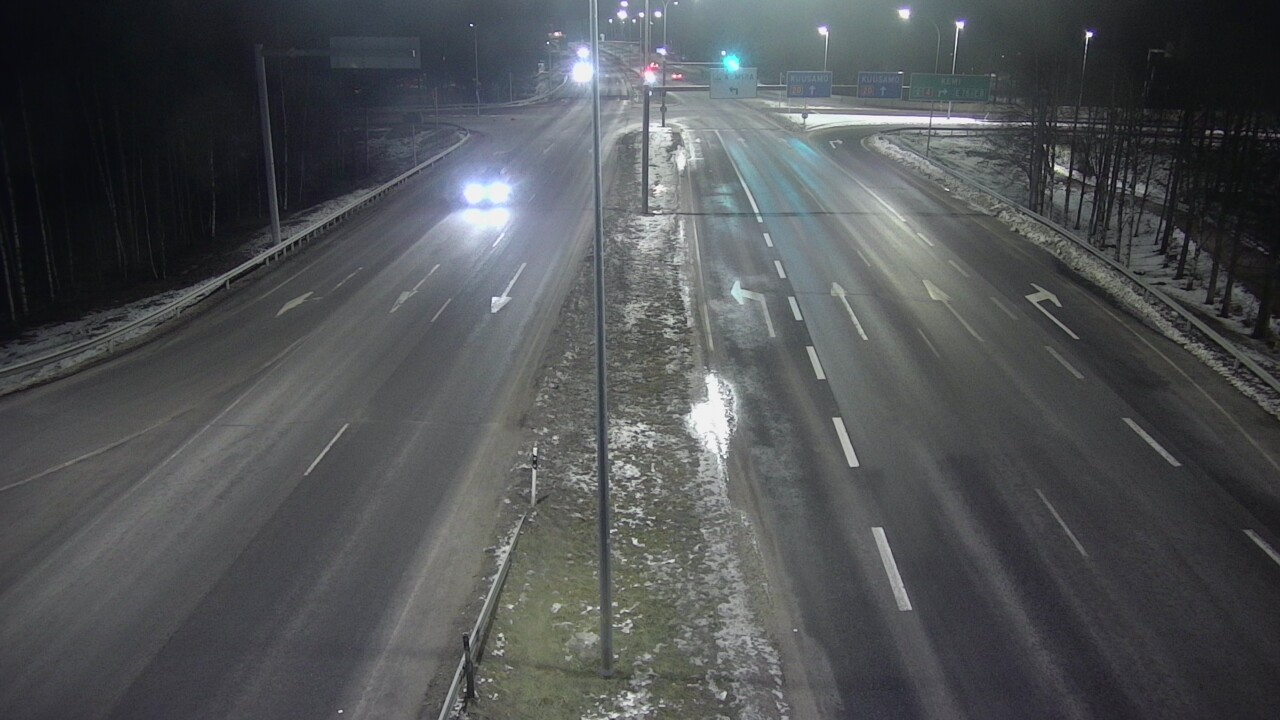 Kelikamerat Kuva Tie 4 Oulu, Laanila, Oulu, Pohjois-Pohjanmaa