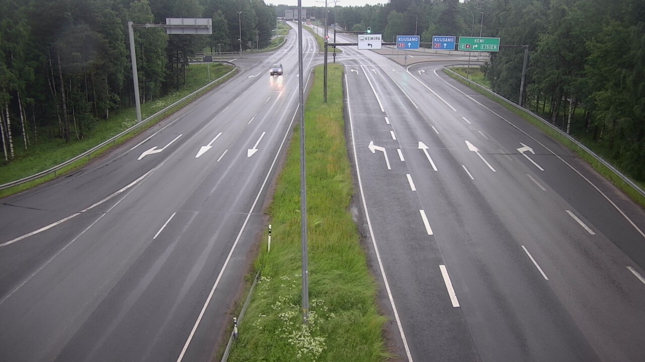 Kelikamerat Kuva Tie 4 Oulu, Laanila, Oulu, Pohjois-Pohjanmaa