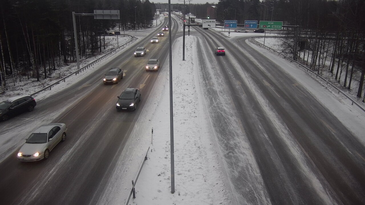 Kelikamerat Kuva Tie 4 Oulu, Laanila, Oulu, Pohjois-Pohjanmaa