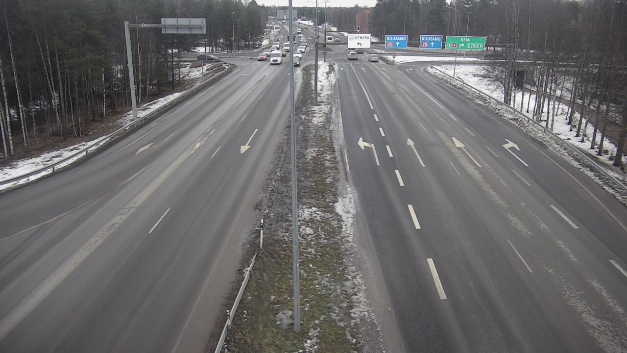 Kelikamerat Kuva Tie 4 Oulu, Laanila, Oulu, Pohjois-Pohjanmaa