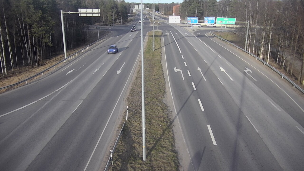 Weather Camera Image Väg 4 Uleåborg, Laanila, Oulu, Pohjois-Pohjanmaa