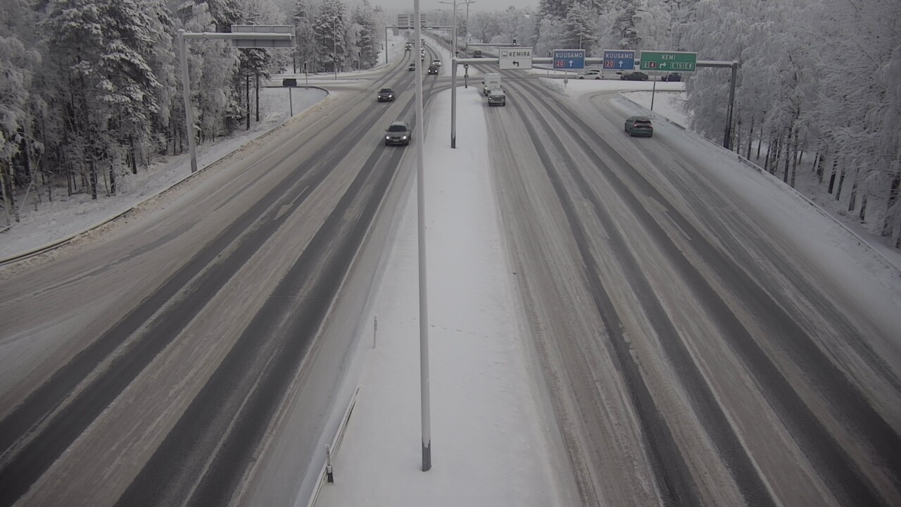 Kelikamerat Kuva Tie 4 Oulu, Laanila, Oulu, Pohjois-Pohjanmaa