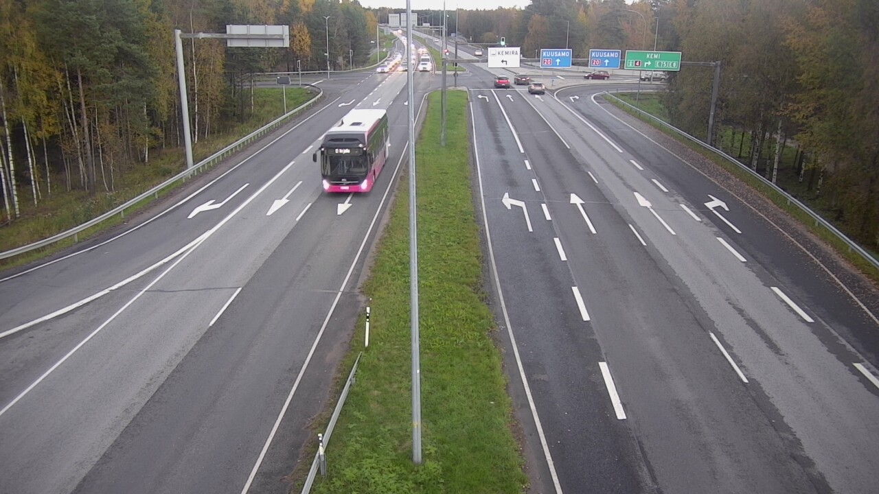 Kelikamerat Kuva Tie 4 Oulu, Laanila, Oulu, Pohjois-Pohjanmaa