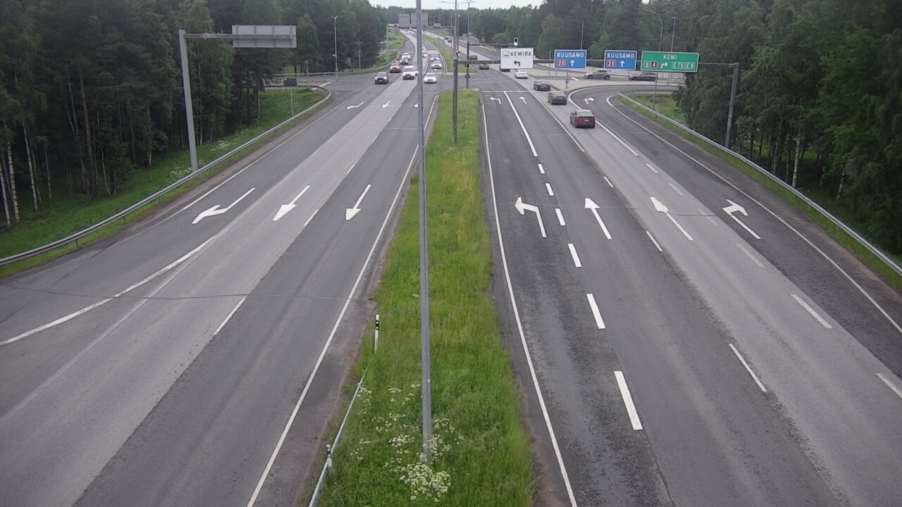 Kelikamerat Kuva Tie 4 Oulu, Laanila, Oulu, Pohjois-Pohjanmaa