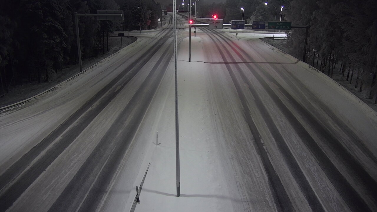 Weather Camera Image Road 4 Oulu, Laanila, Oulu, Pohjois-Pohjanmaa