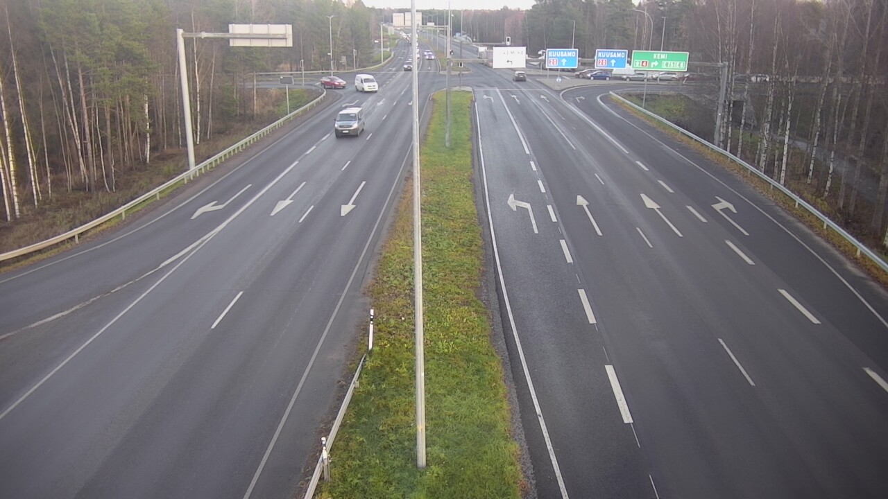 Kelikamerat Kuva Tie 4 Oulu, Laanila, Oulu, Pohjois-Pohjanmaa