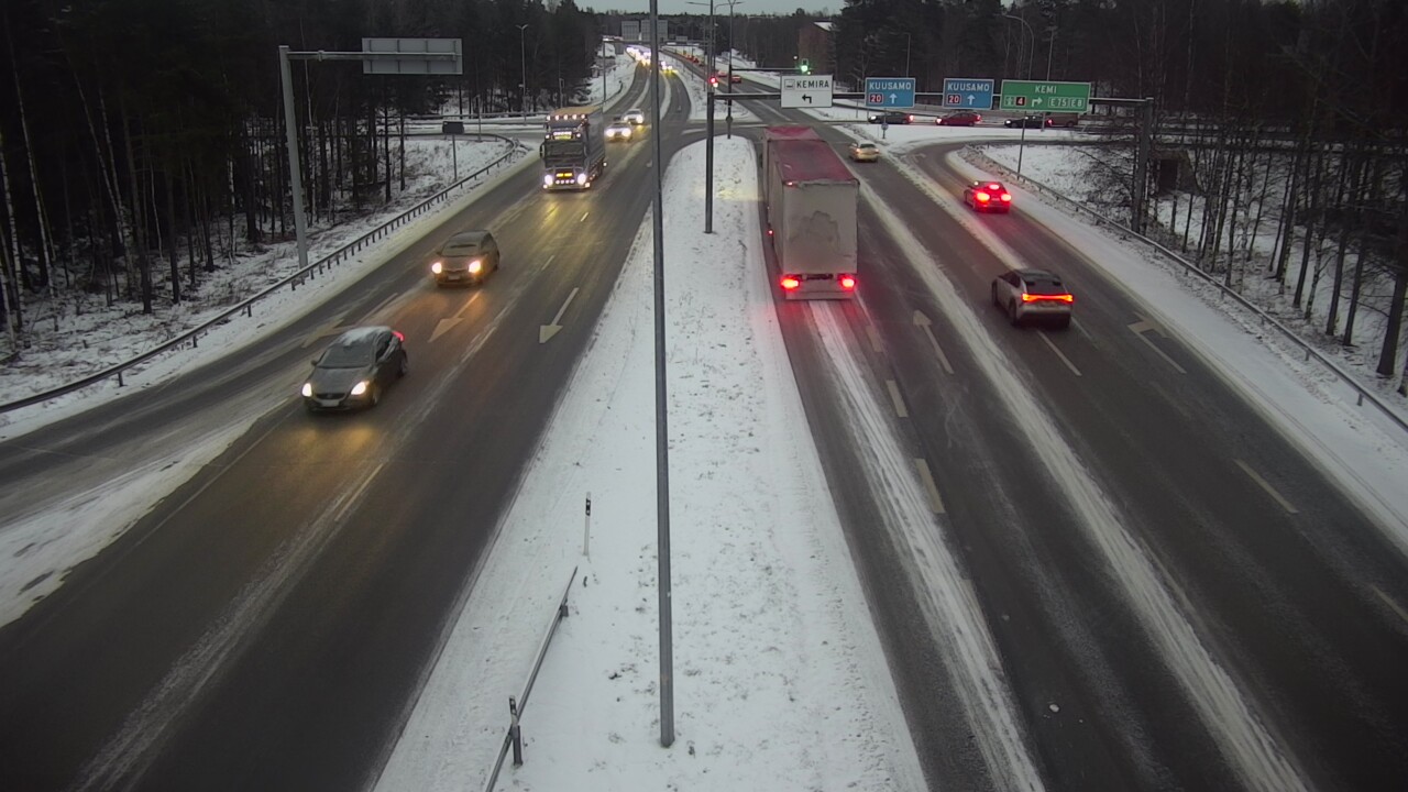 Kelikamerat Kuva Tie 4 Oulu, Laanila, Oulu, Pohjois-Pohjanmaa