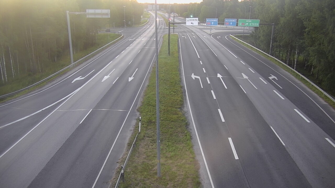 Kelikamerat Kuva Tie 4 Oulu, Laanila, Oulu, Pohjois-Pohjanmaa